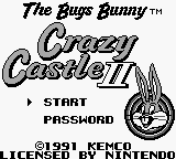 Bugs Bunny, The - Crazy Castle II (USA) Title Screen